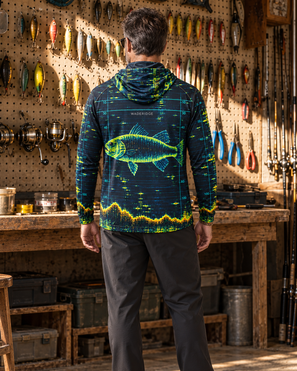 Echo gaiter hoodie