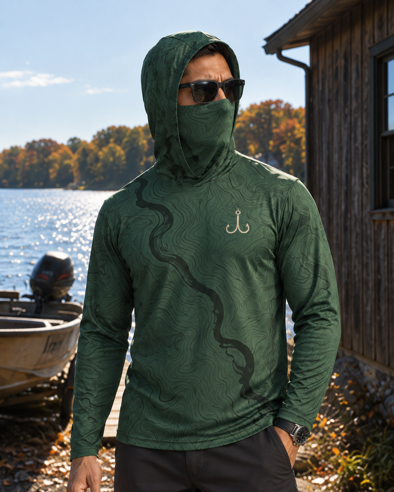 Headwaters gaiter hoodie