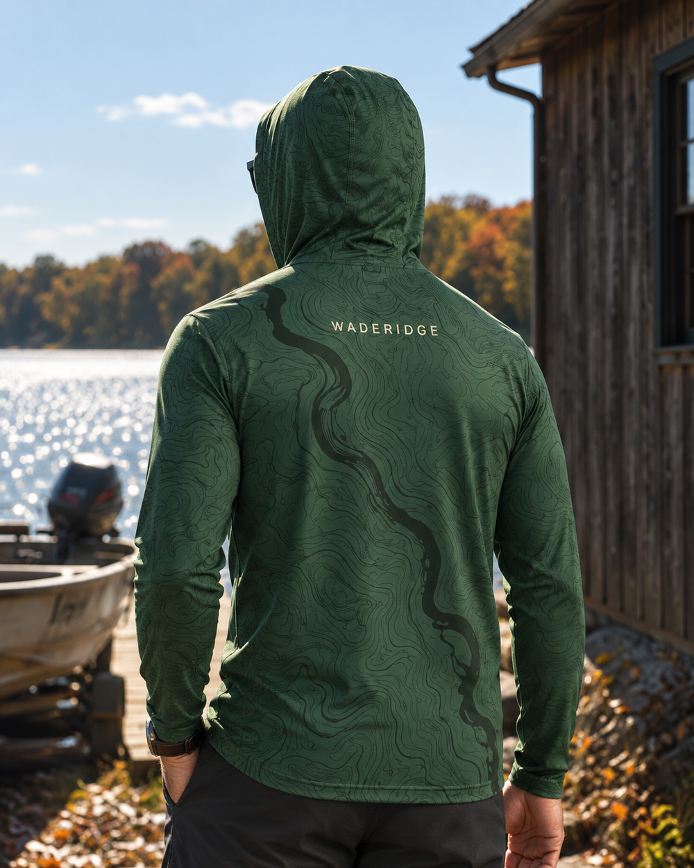 Headwaters gaiter hoodie