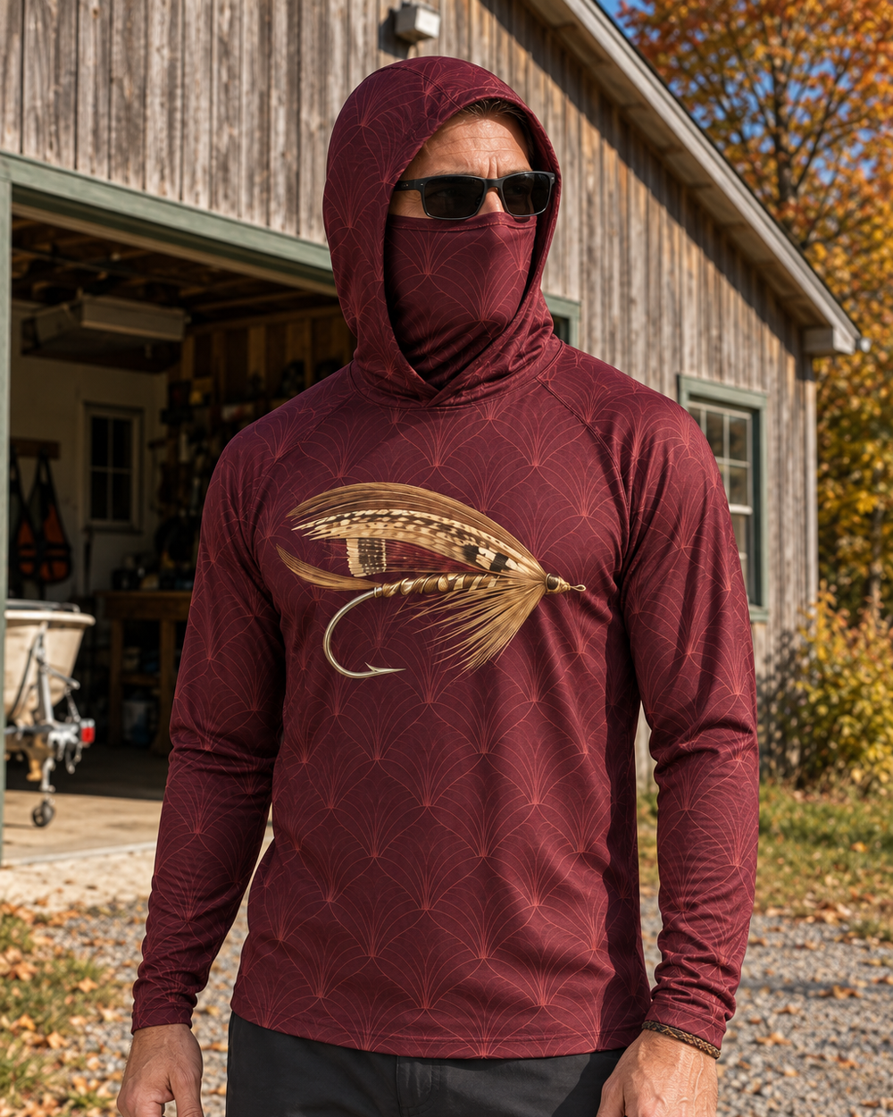 Deco Fly gaiter hoodie