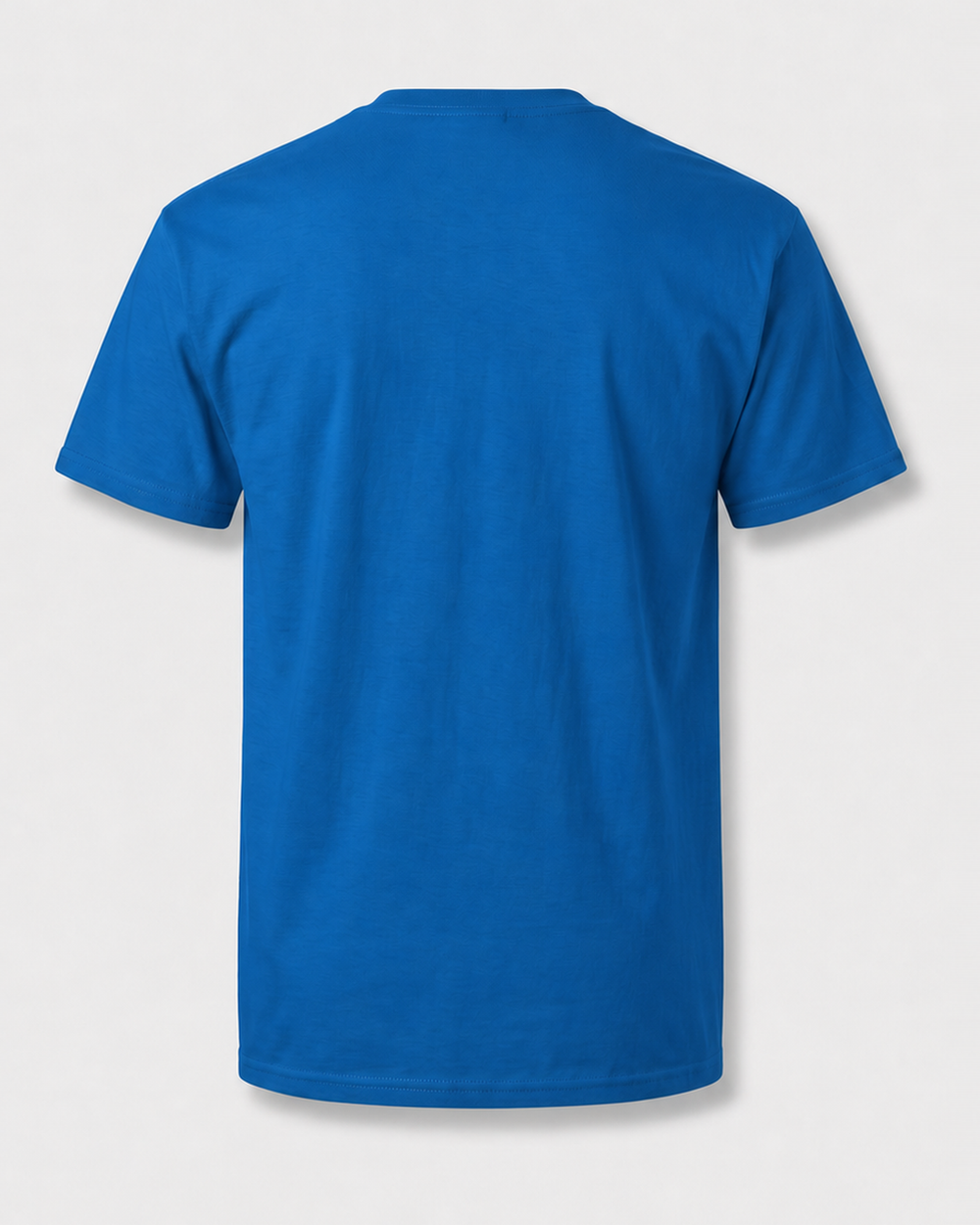 A Bucket Is A Boat tee — royal, back
