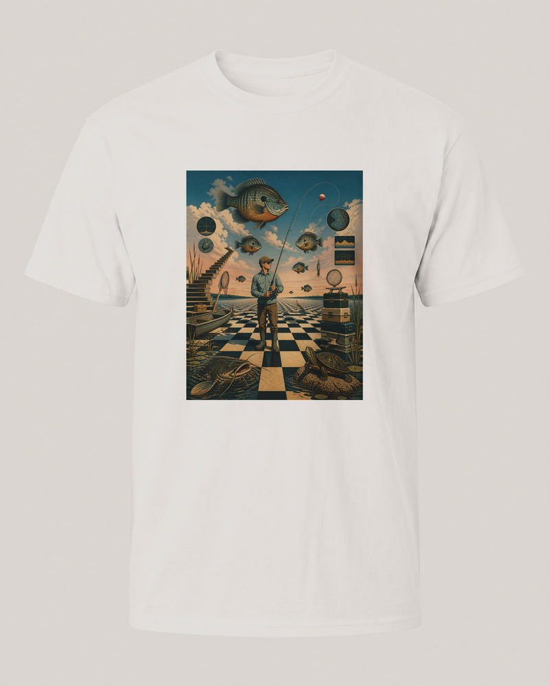 Surrealism · Art Only tee — white, front