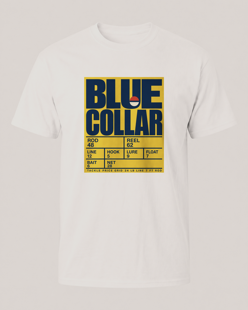 Blue Collar tee — front
