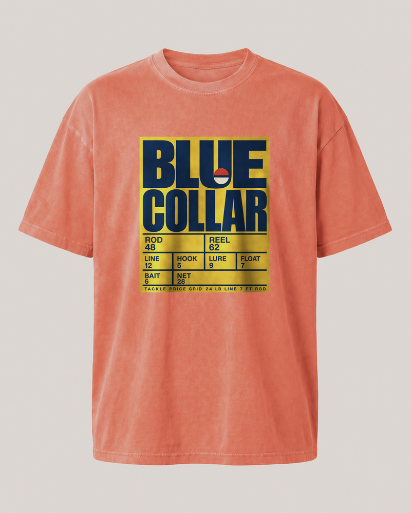 Blue Collar washed tee — front