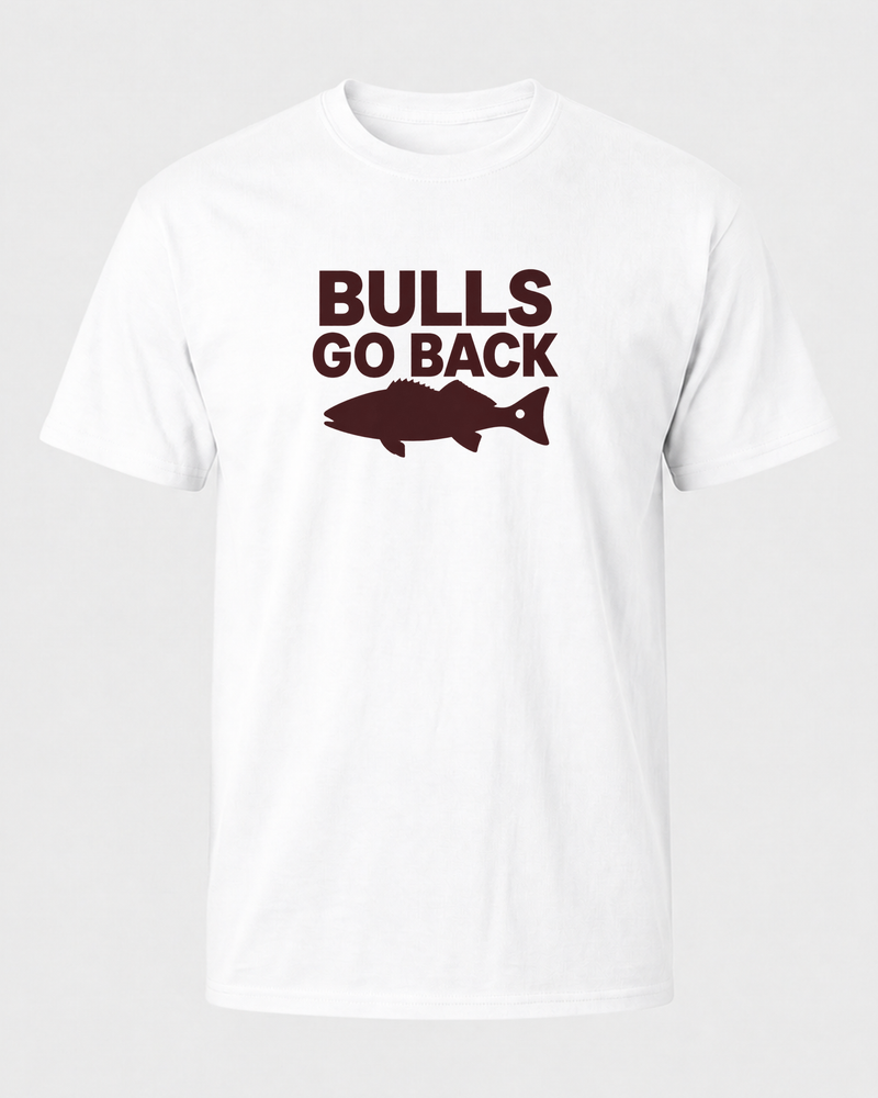 Bulls Go Back Bold tee — back