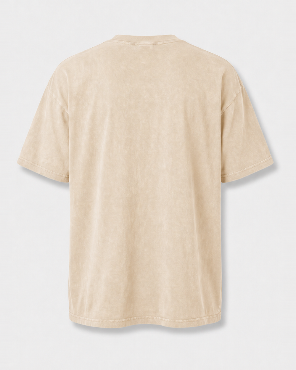 It's Called Fishing (Full Colour) washed tee — washed bone, back