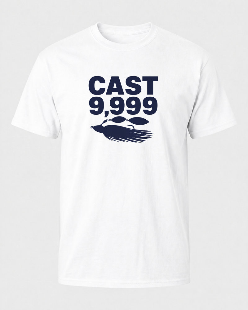 Cast 9,999 Bold tee — front