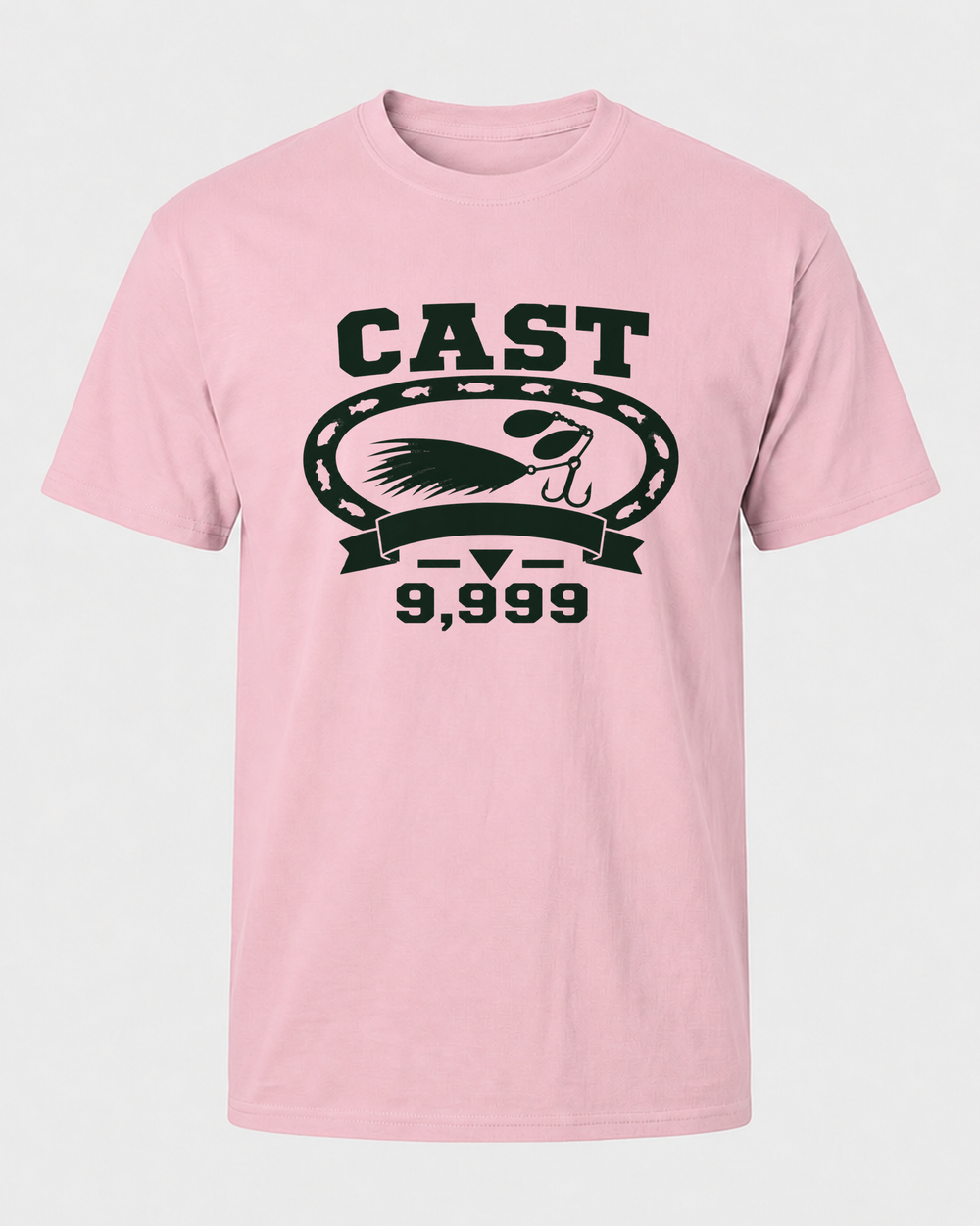 Cast 9,999 Heritage tee — front