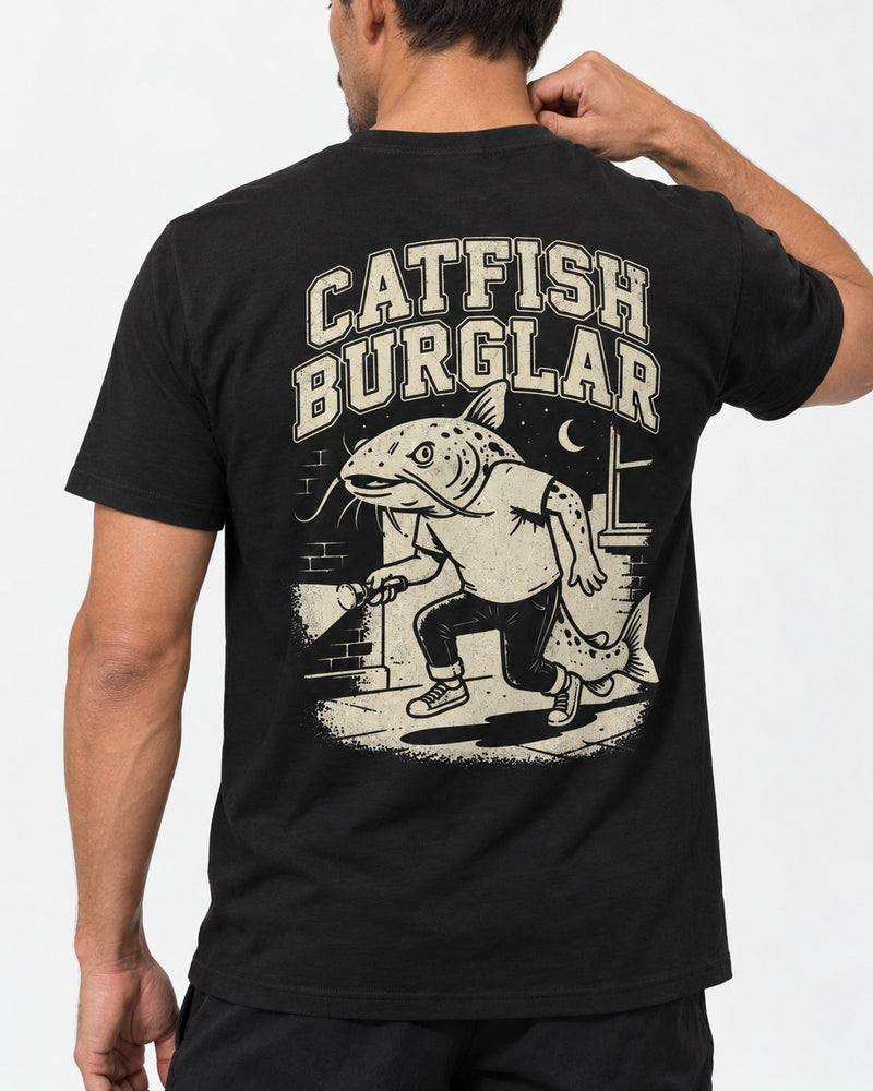 tee model black angle