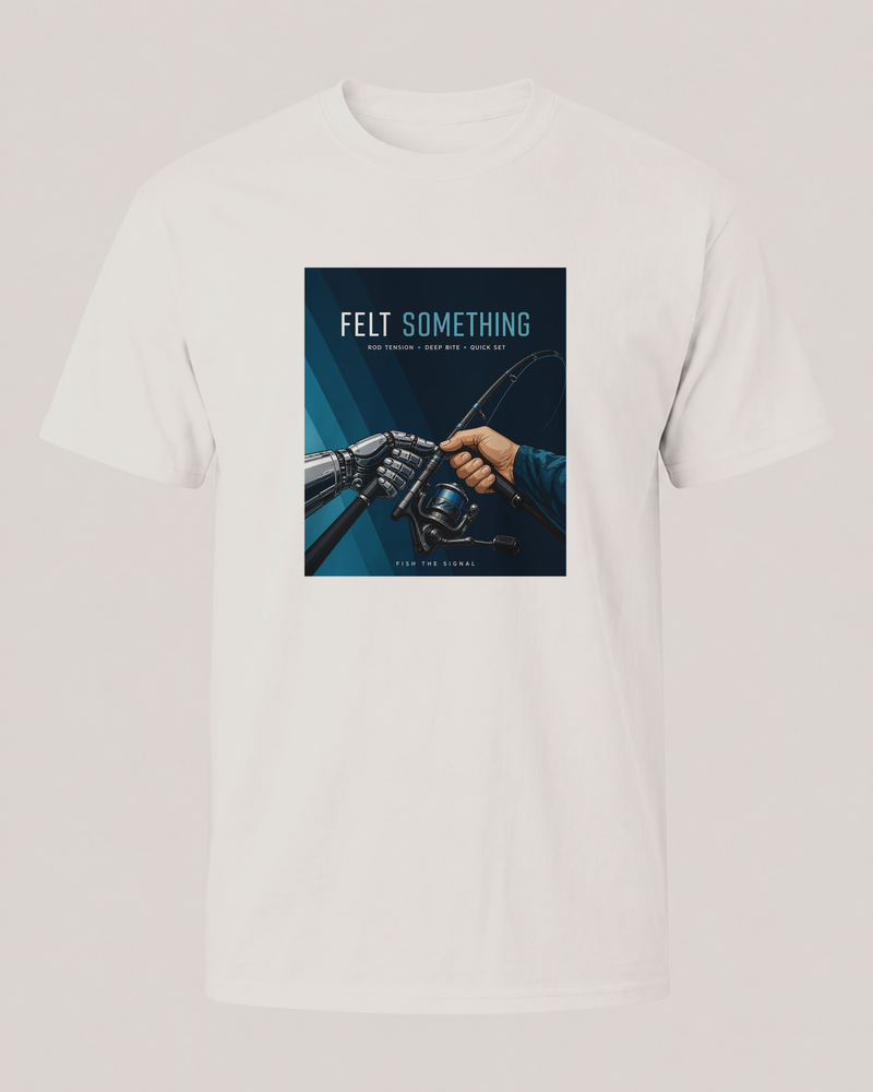 Felt Something tee — front