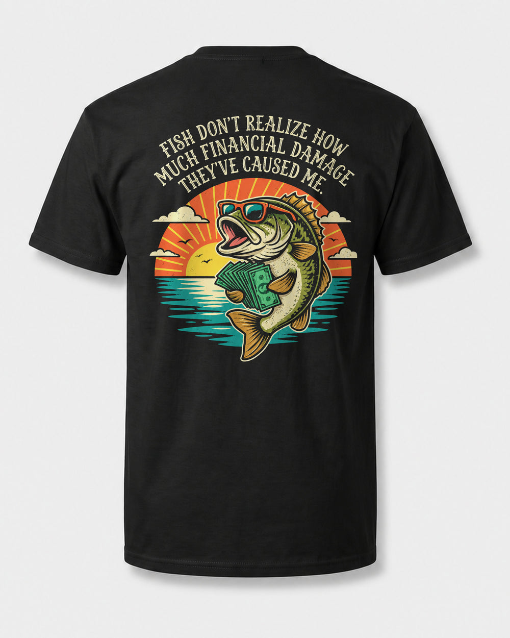 tee black trước