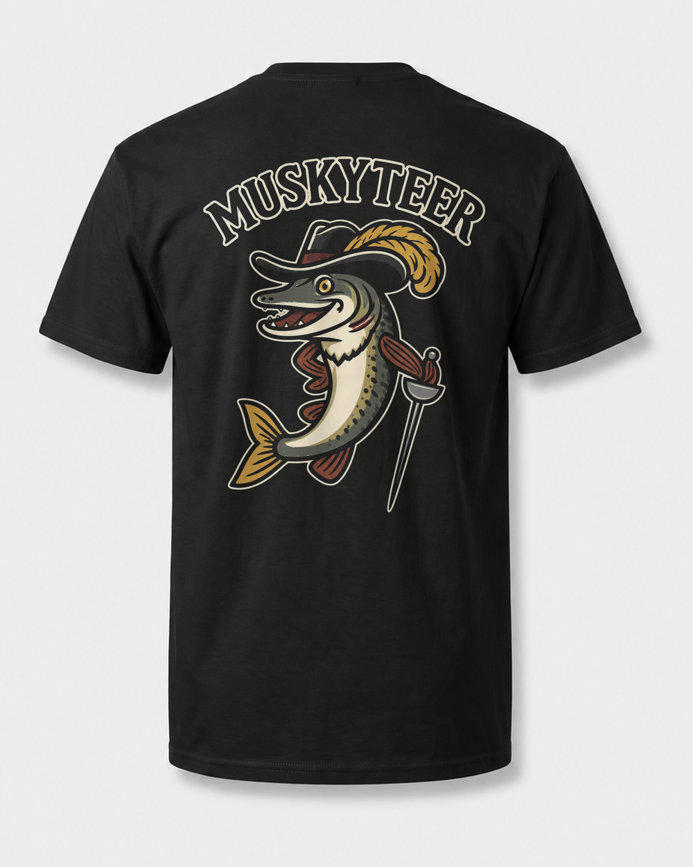 tee black trước