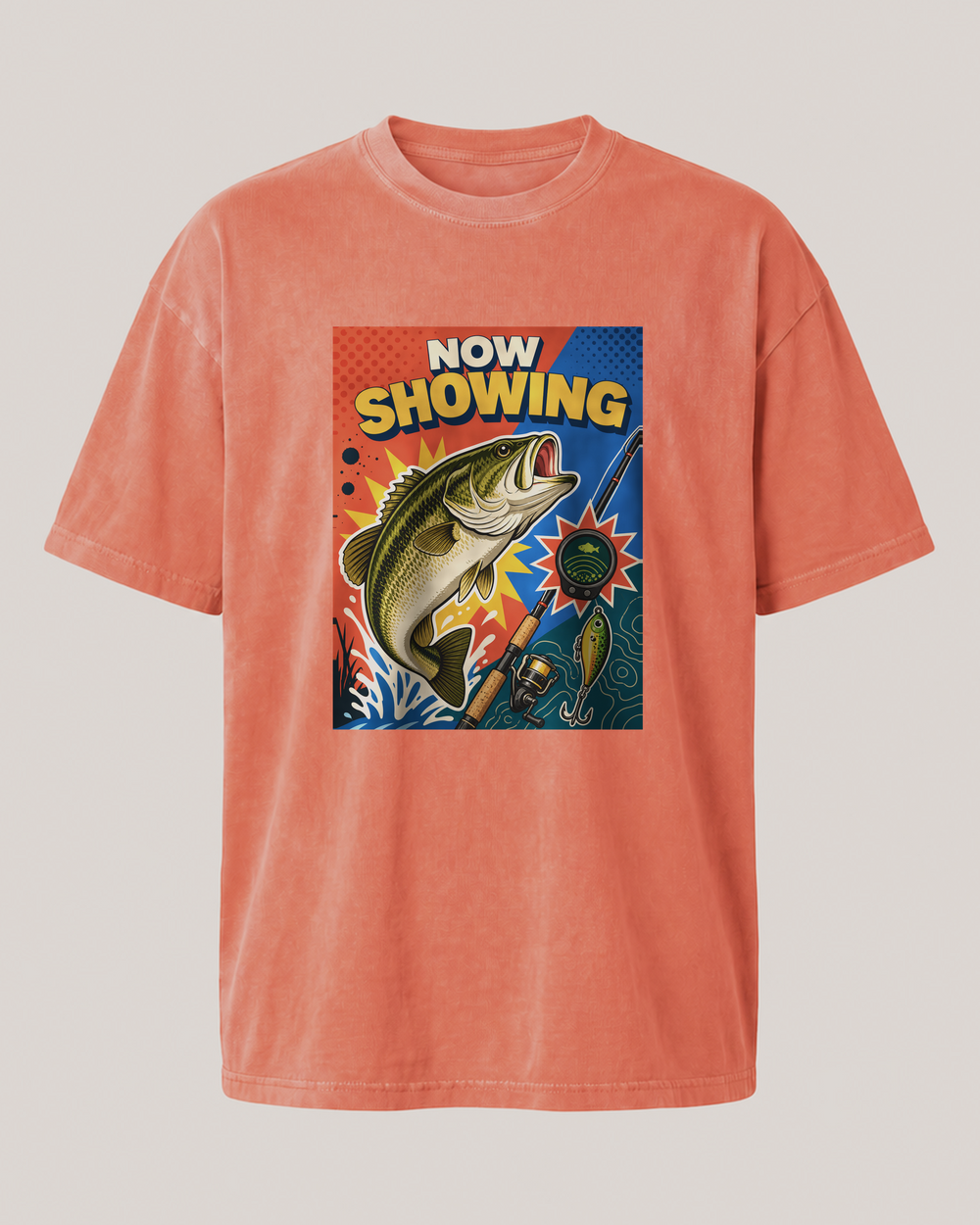 Now Showing washed tee — front