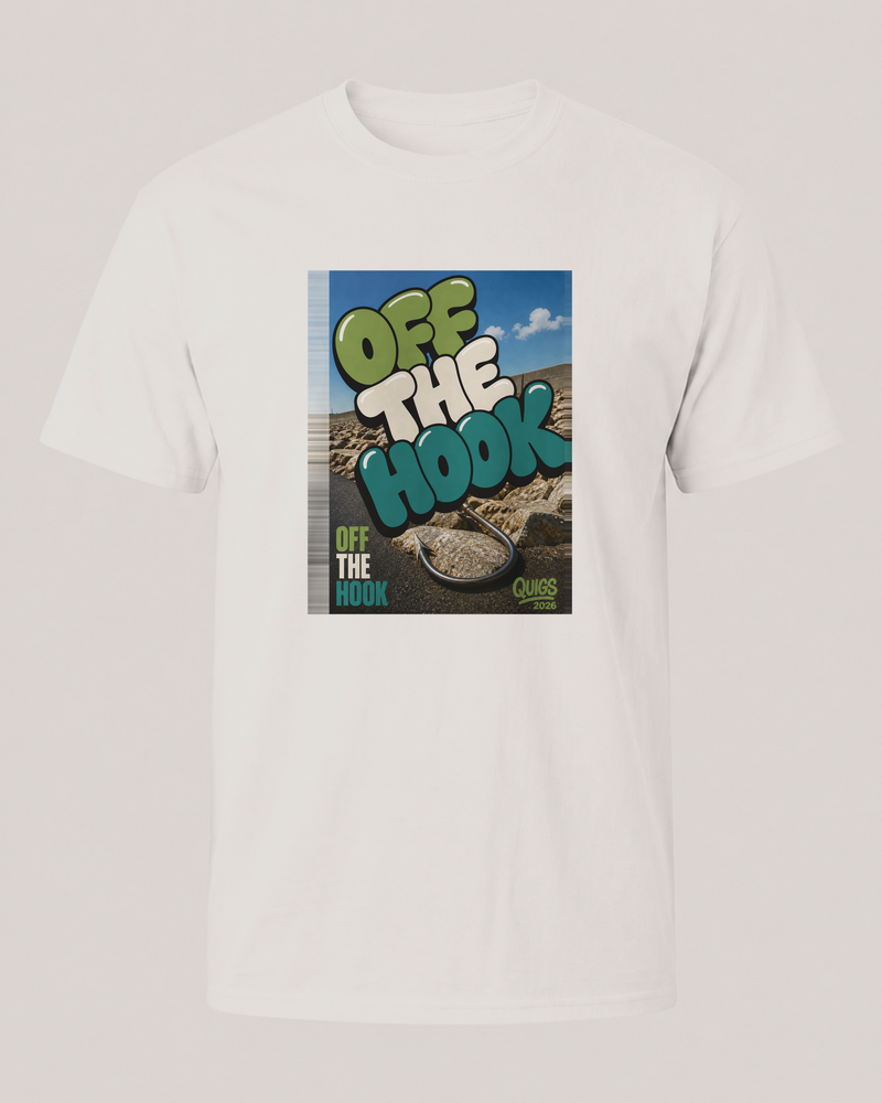 Off The Hook tee — front