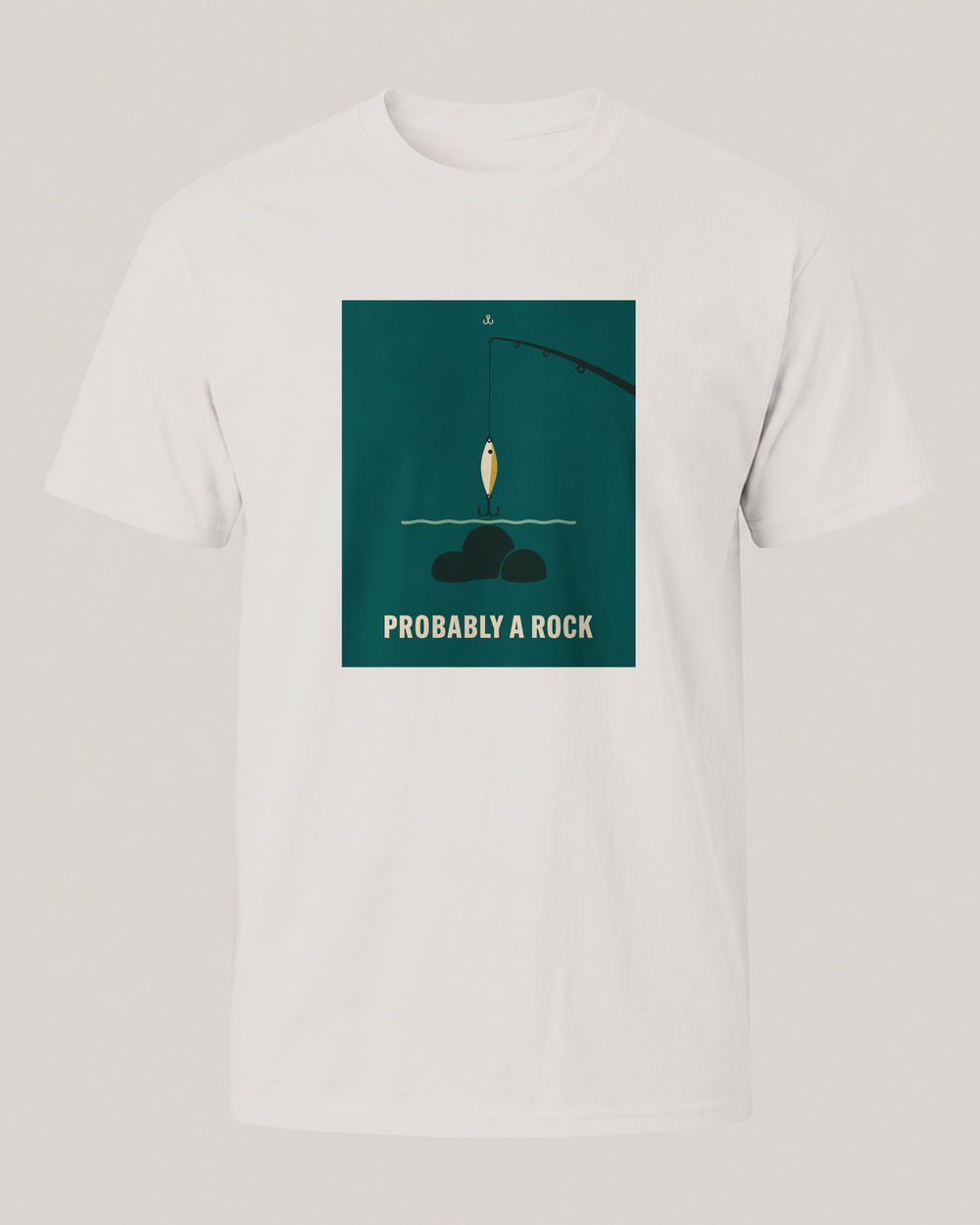 Probably A Rock tee — front