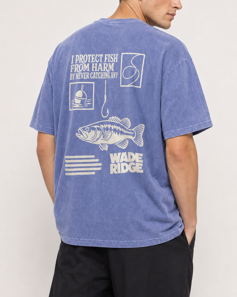 washed model blue angle