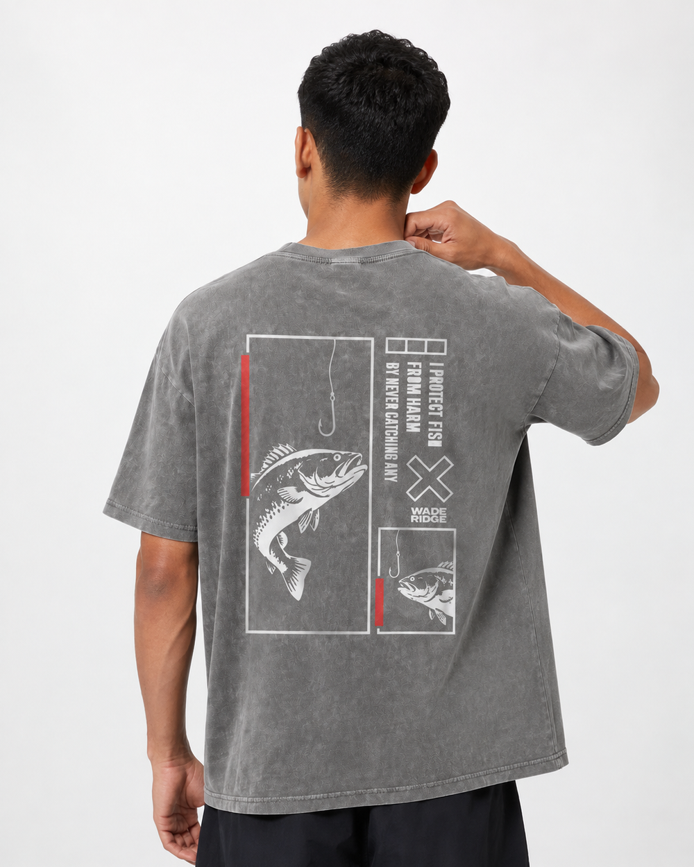 washed model grey front