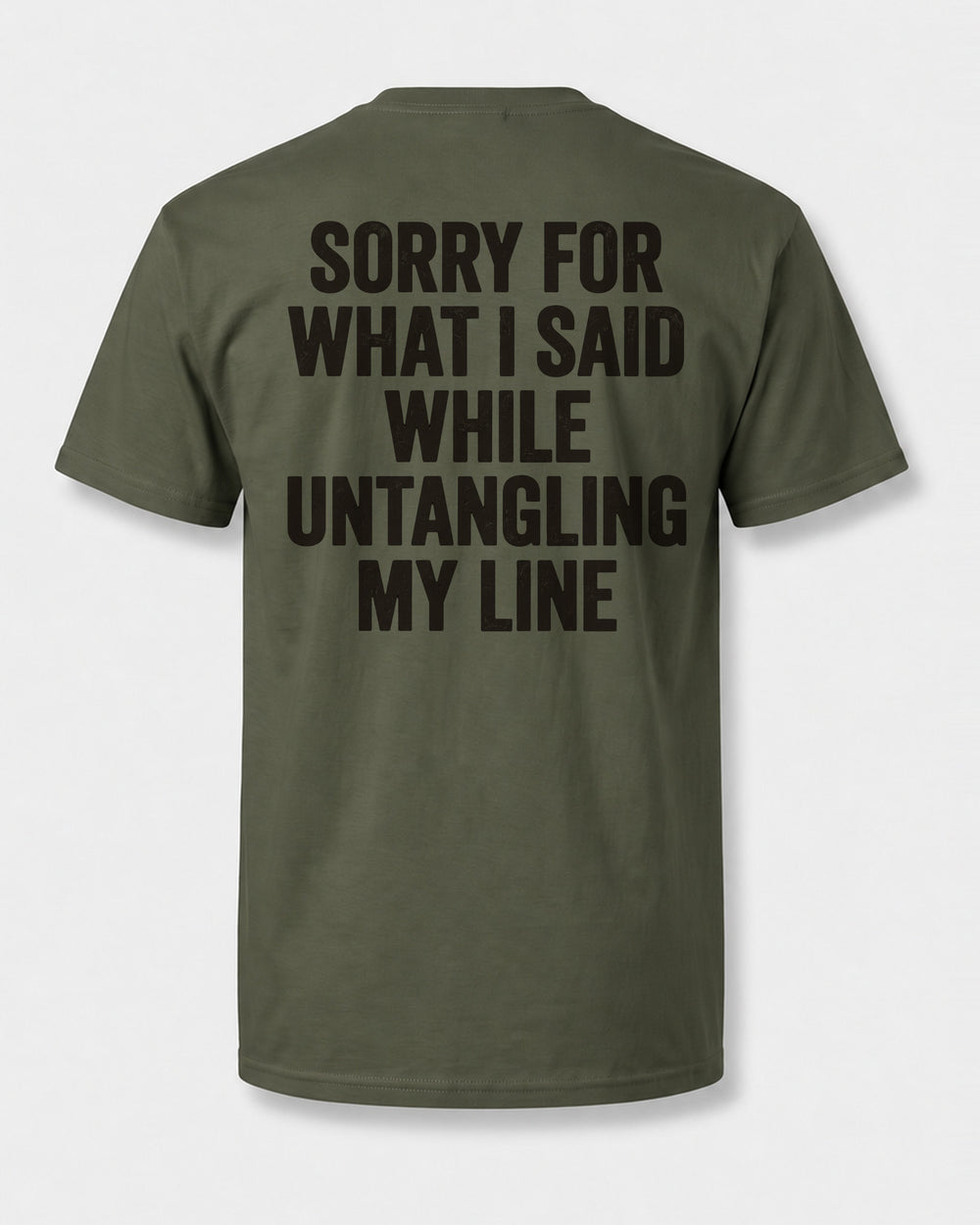 tee military-green trước