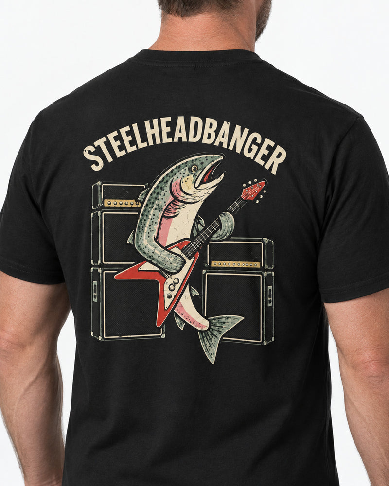 tee model black angle