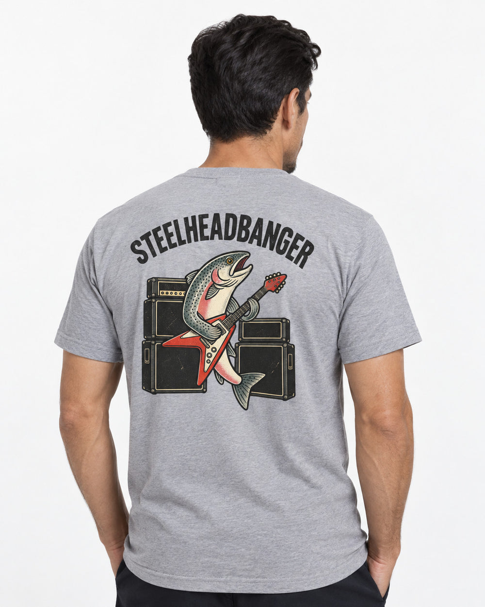 tee model sports-grey front