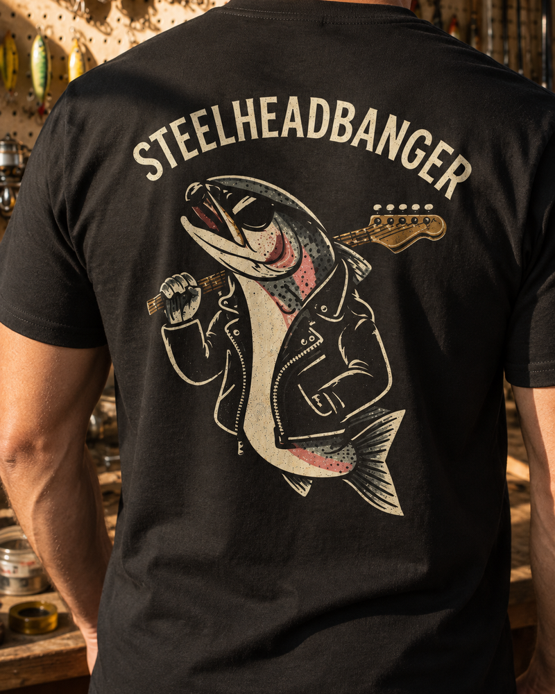 tee model black angle