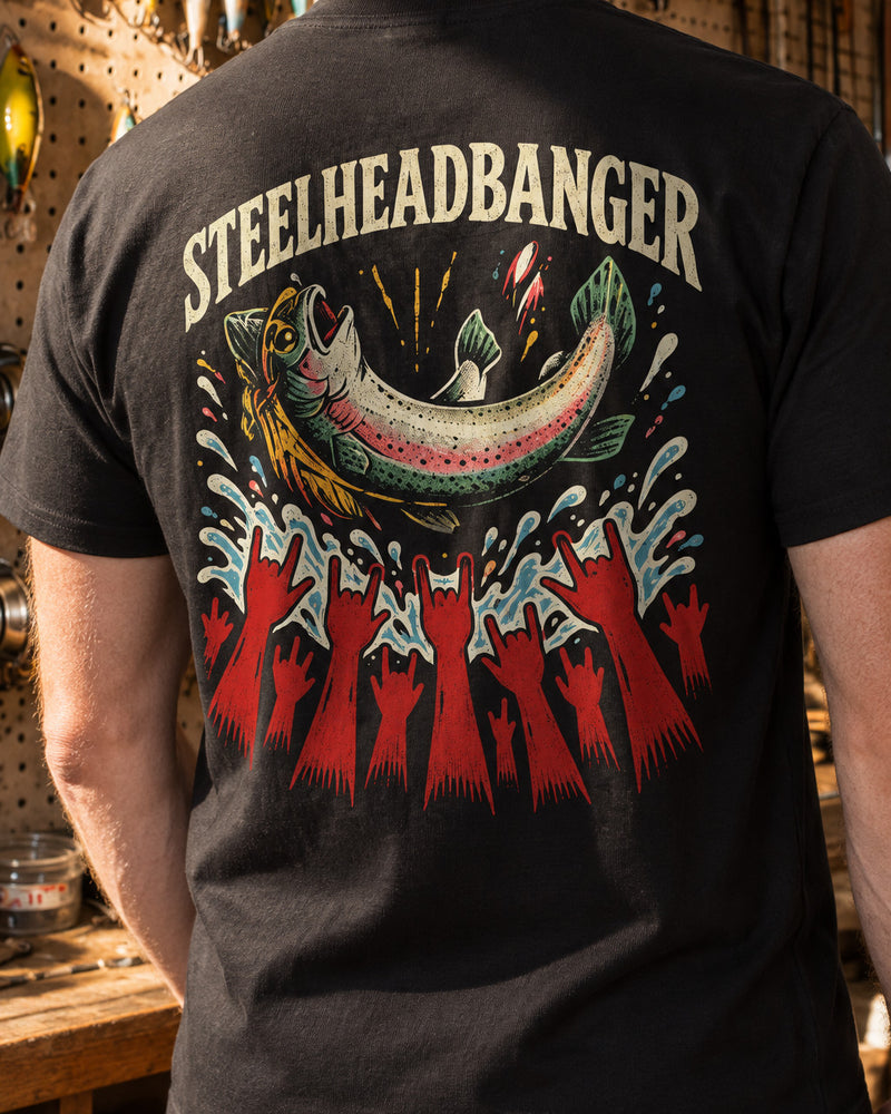tee model black angle