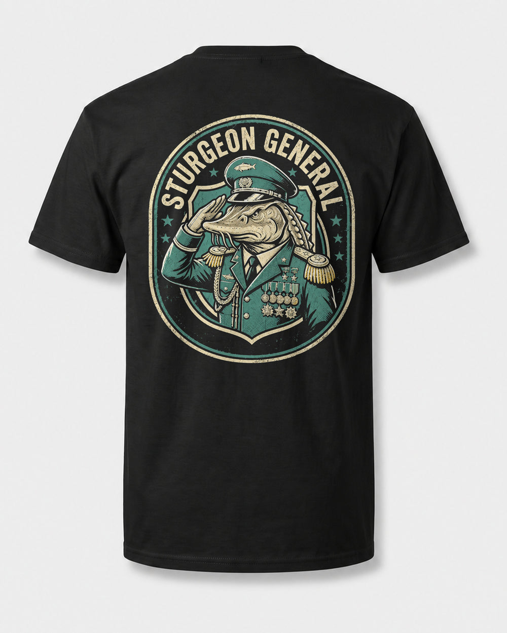 tee black trước