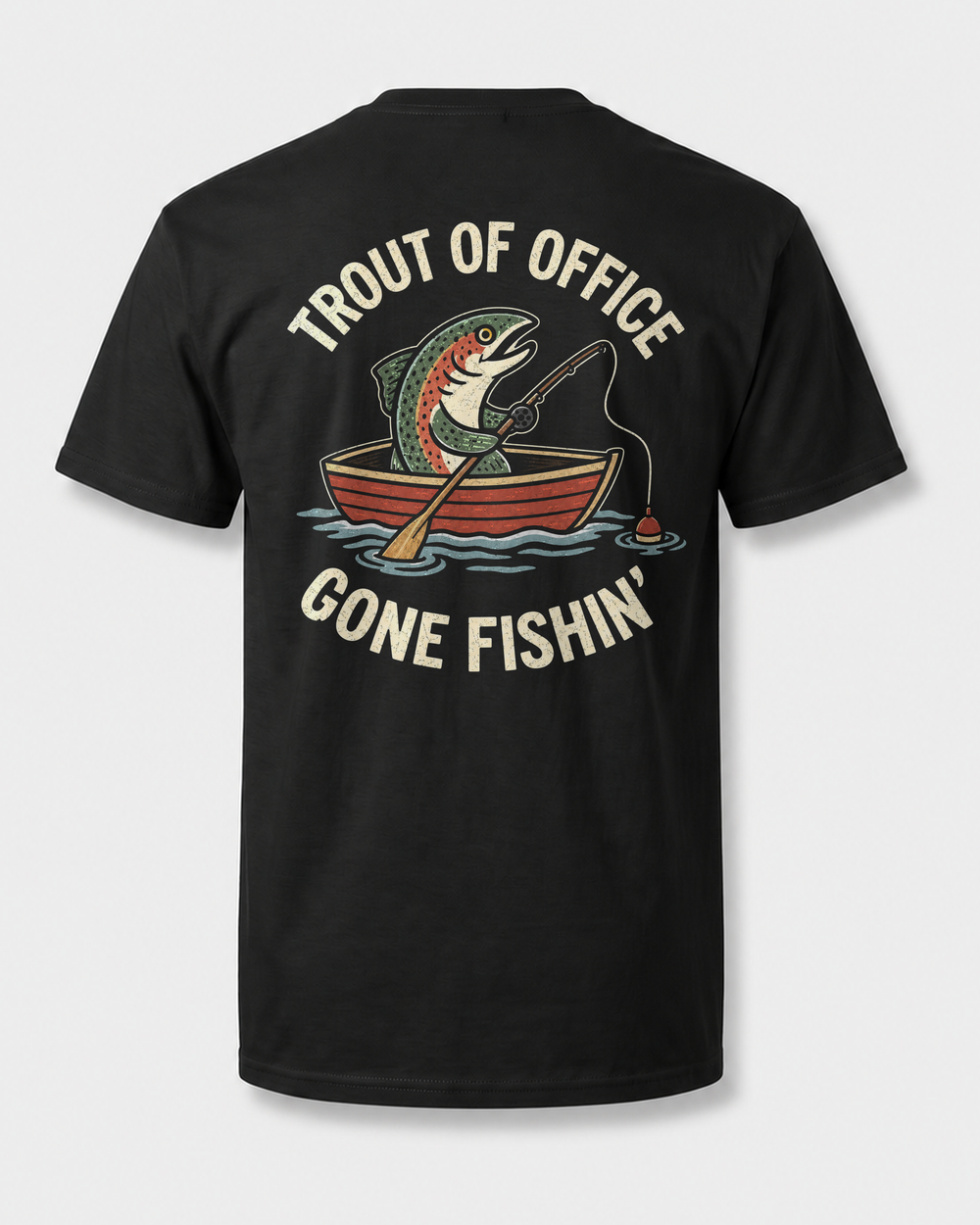 tee black trước
