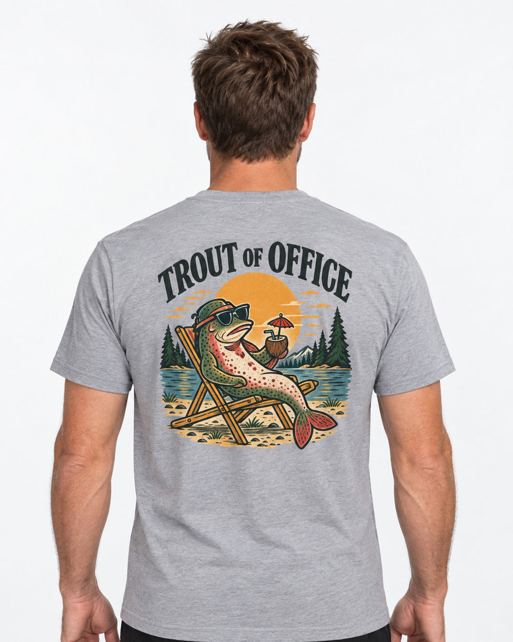 tee model sports-grey front