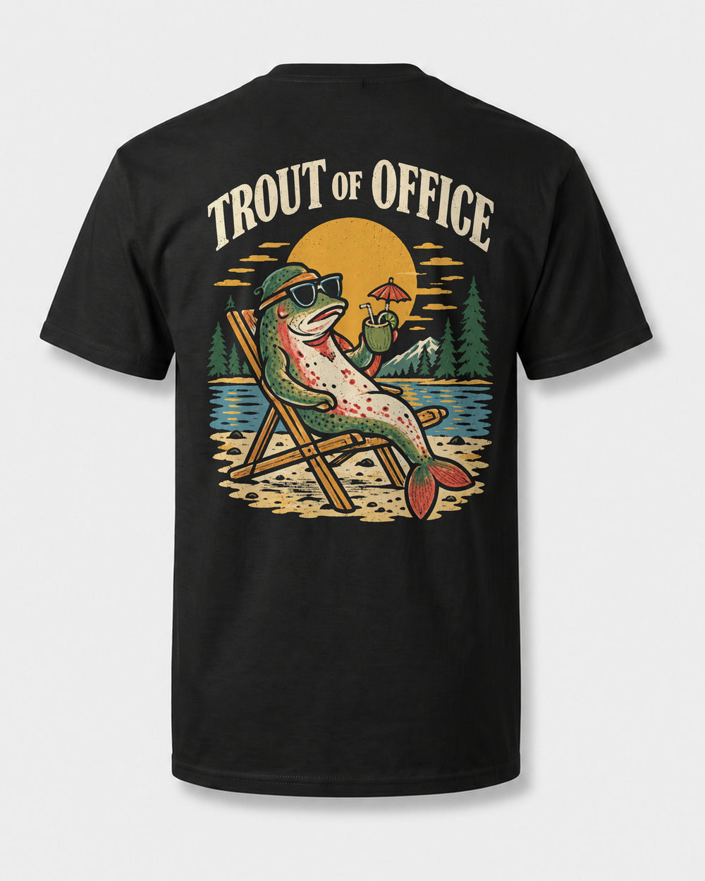 tee black trước