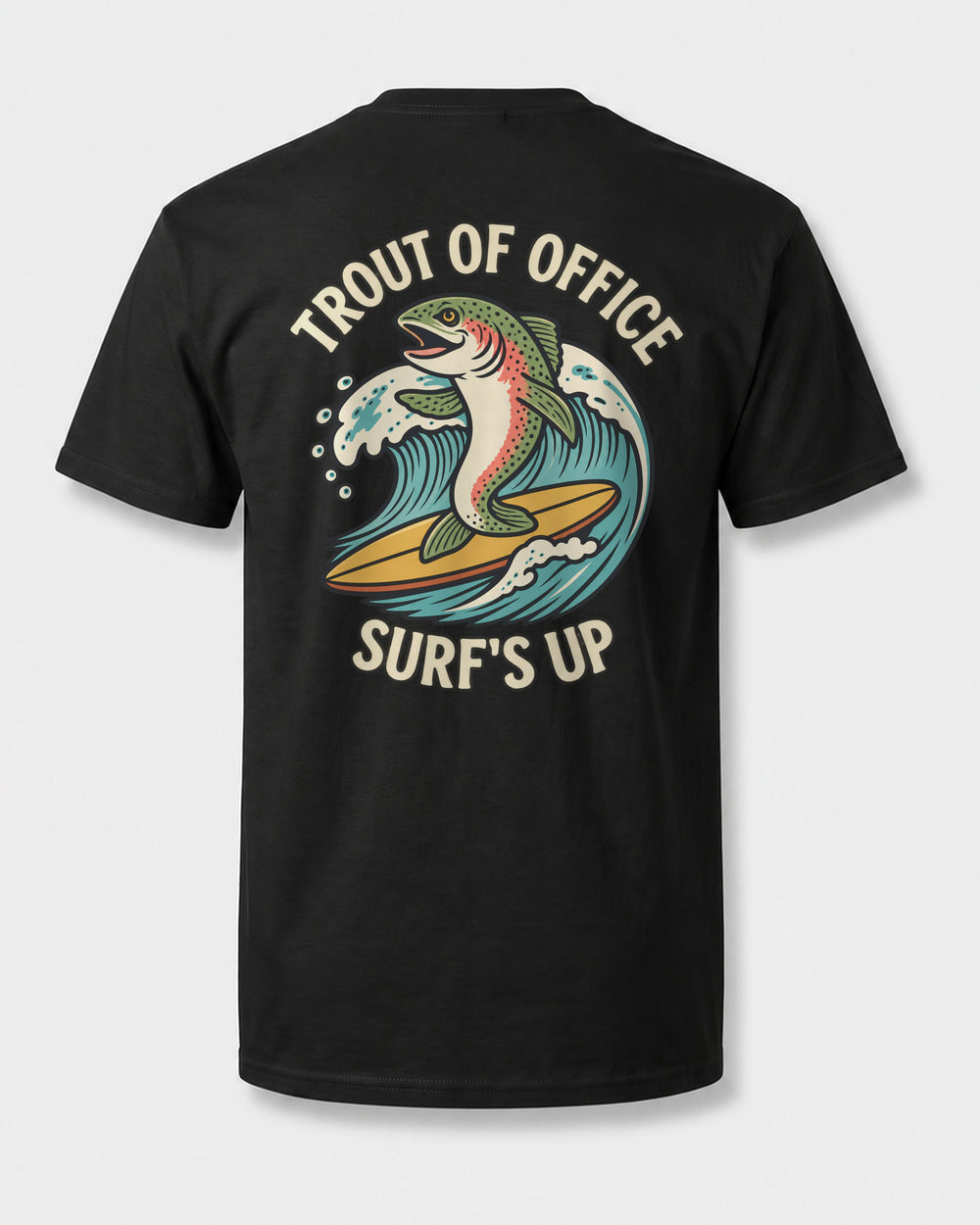 tee black trước