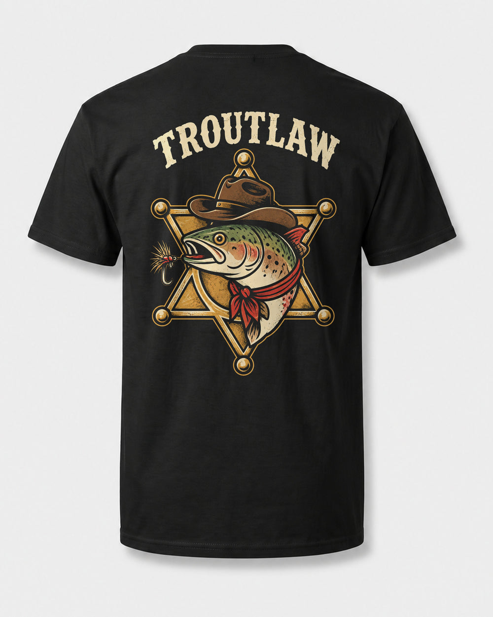 tee black trước