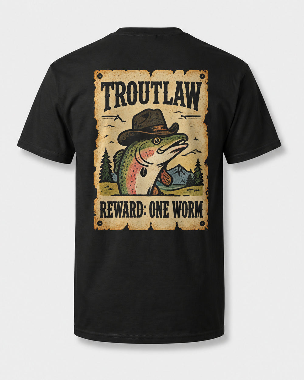 tee black trước