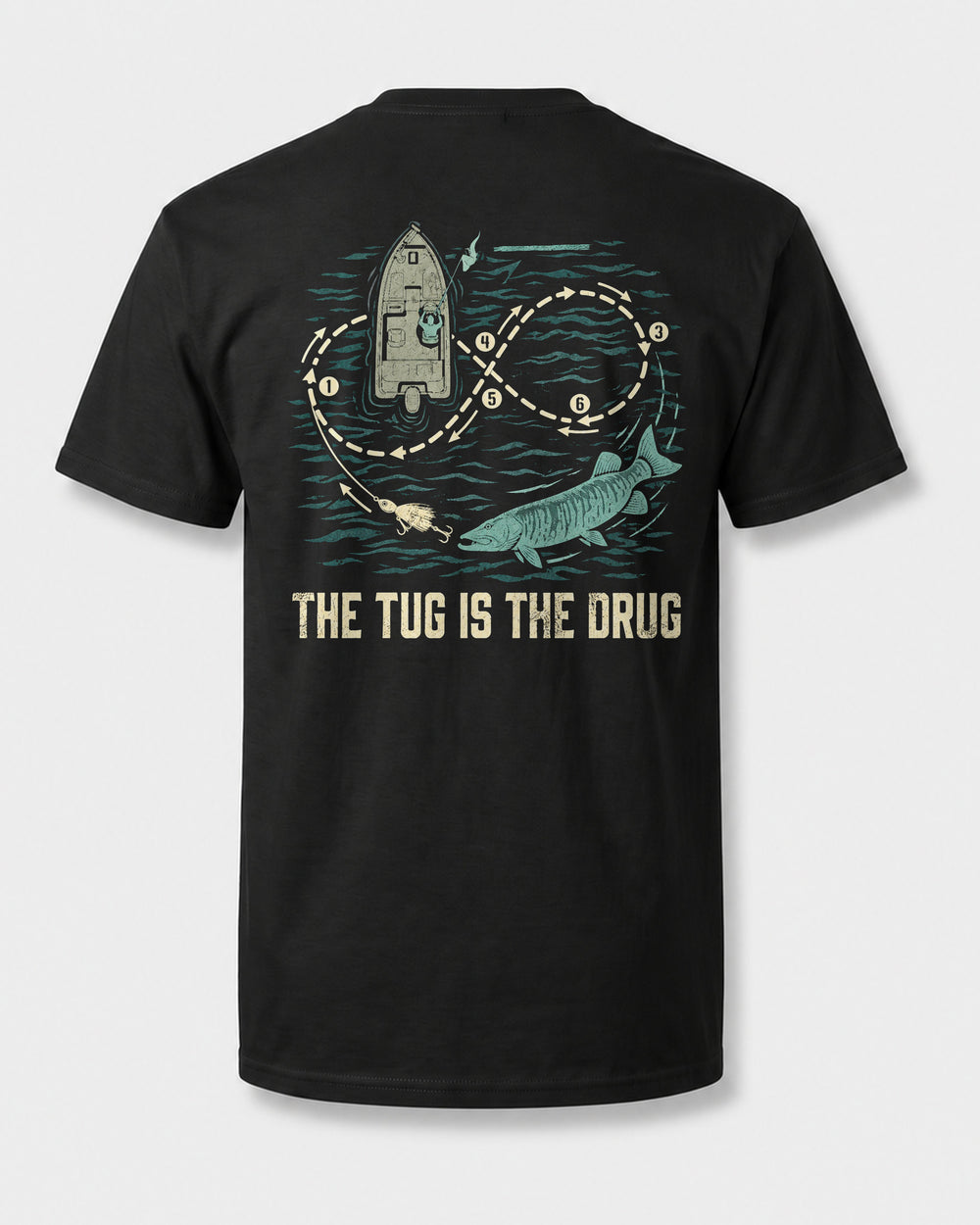 tee black trước