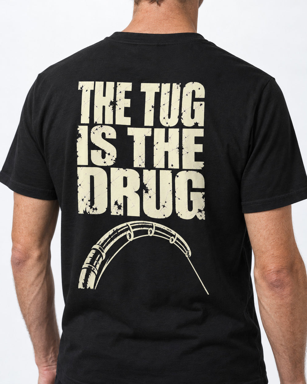 tee model black angle