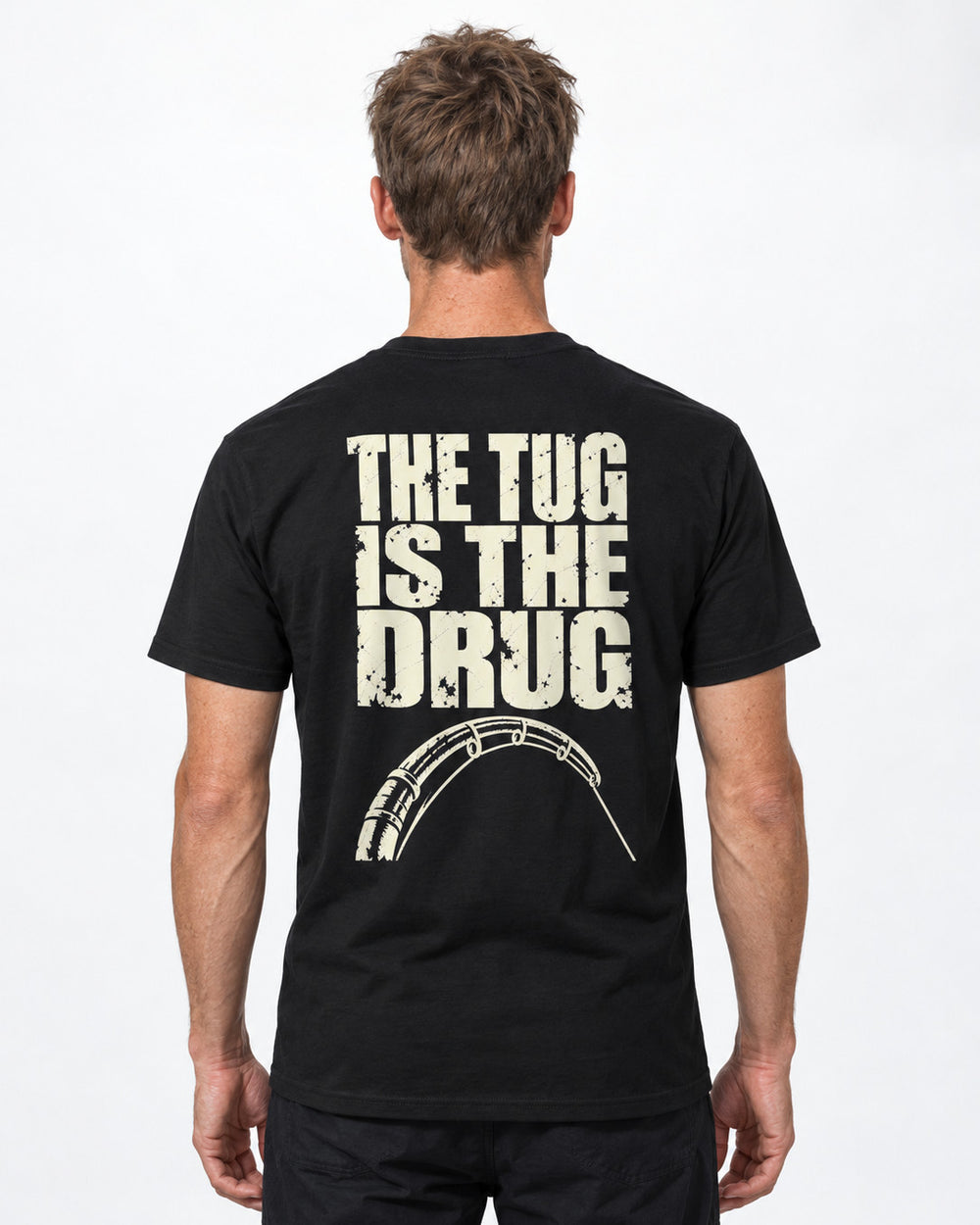 tee model black front