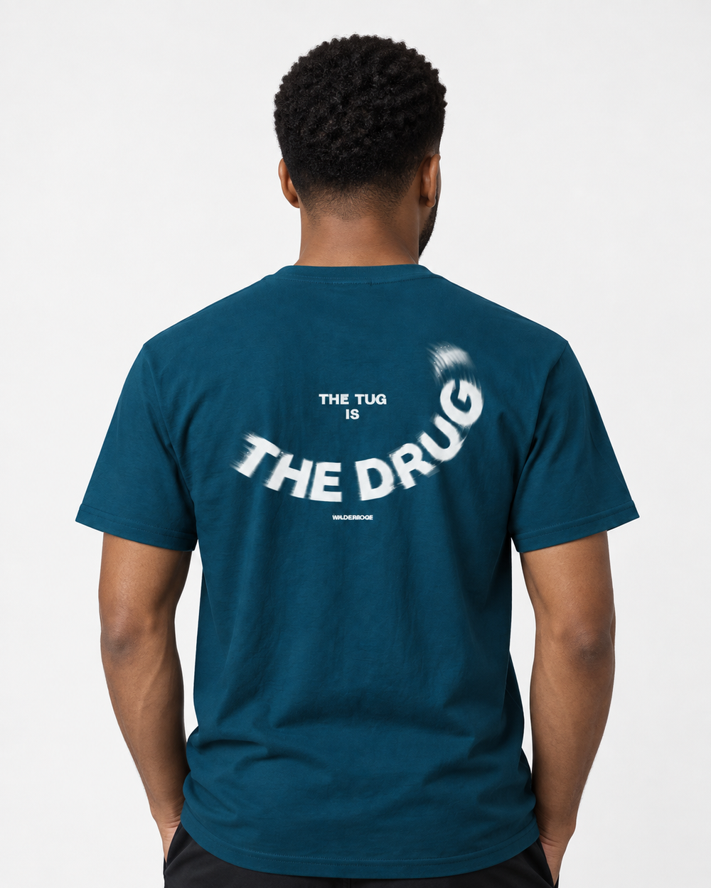 tee model midnight-navy front