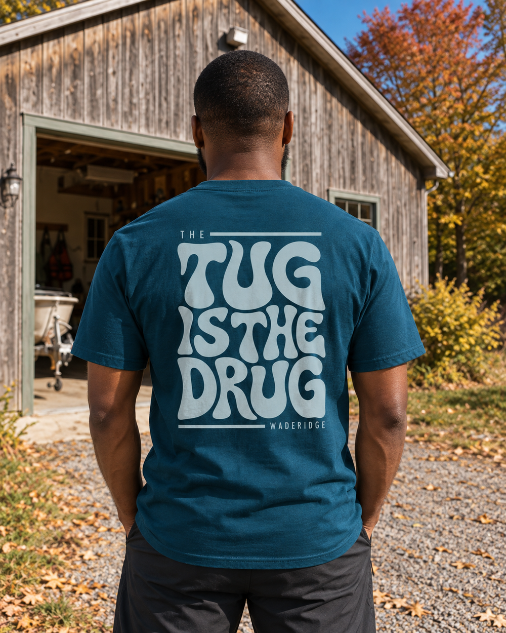 tee model midnight-navy front
