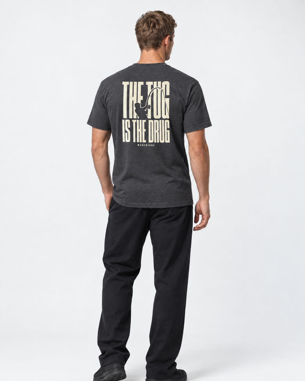 tee model darkheather front