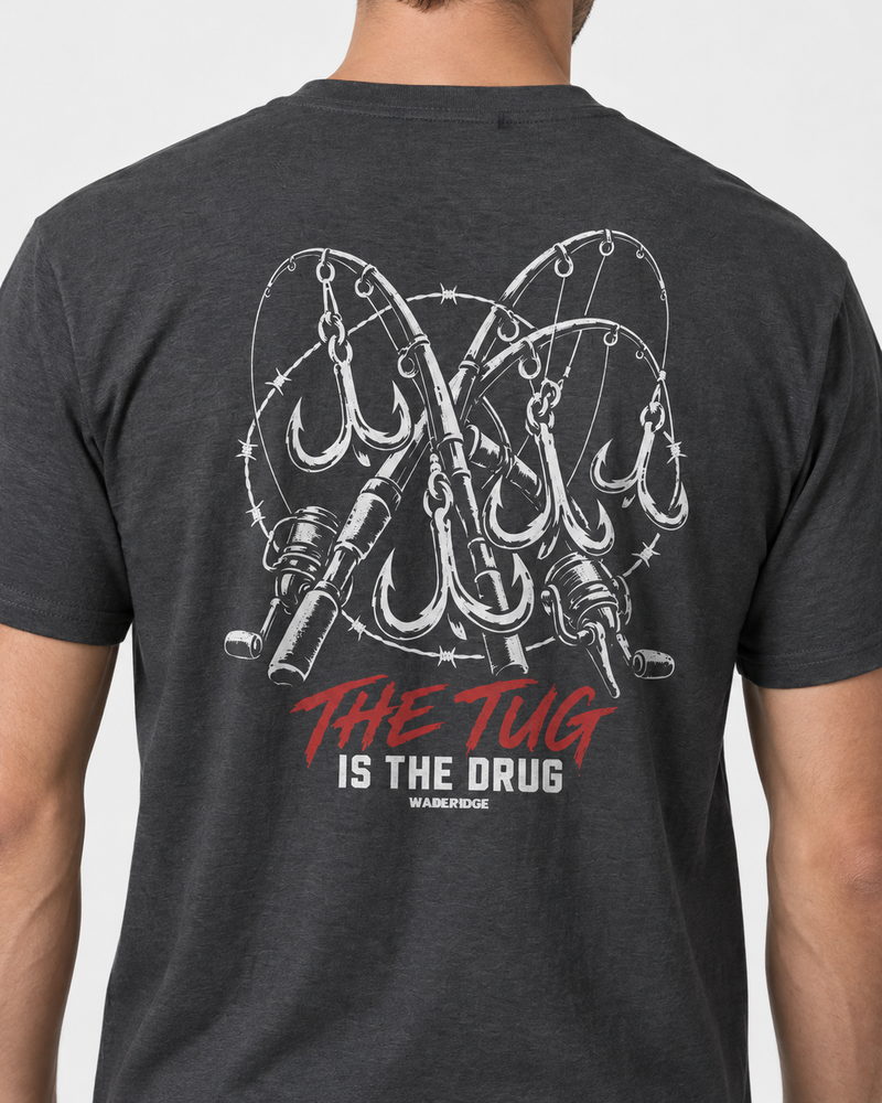 tee model darkheather angle