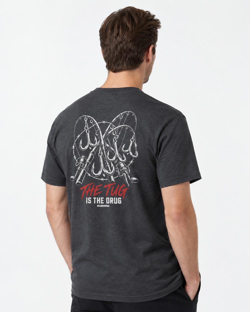 tee model darkheather front