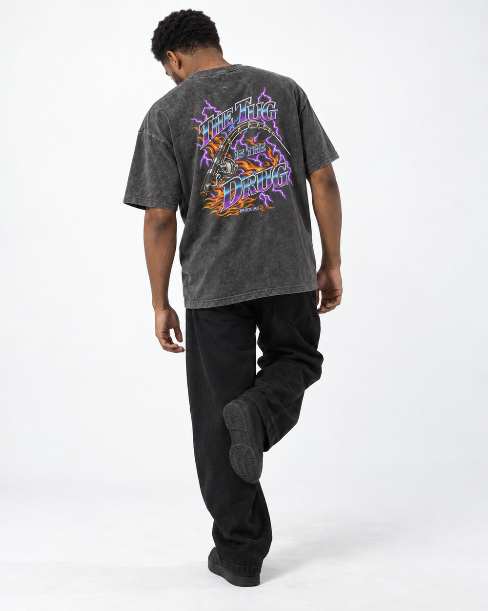 washed model black front