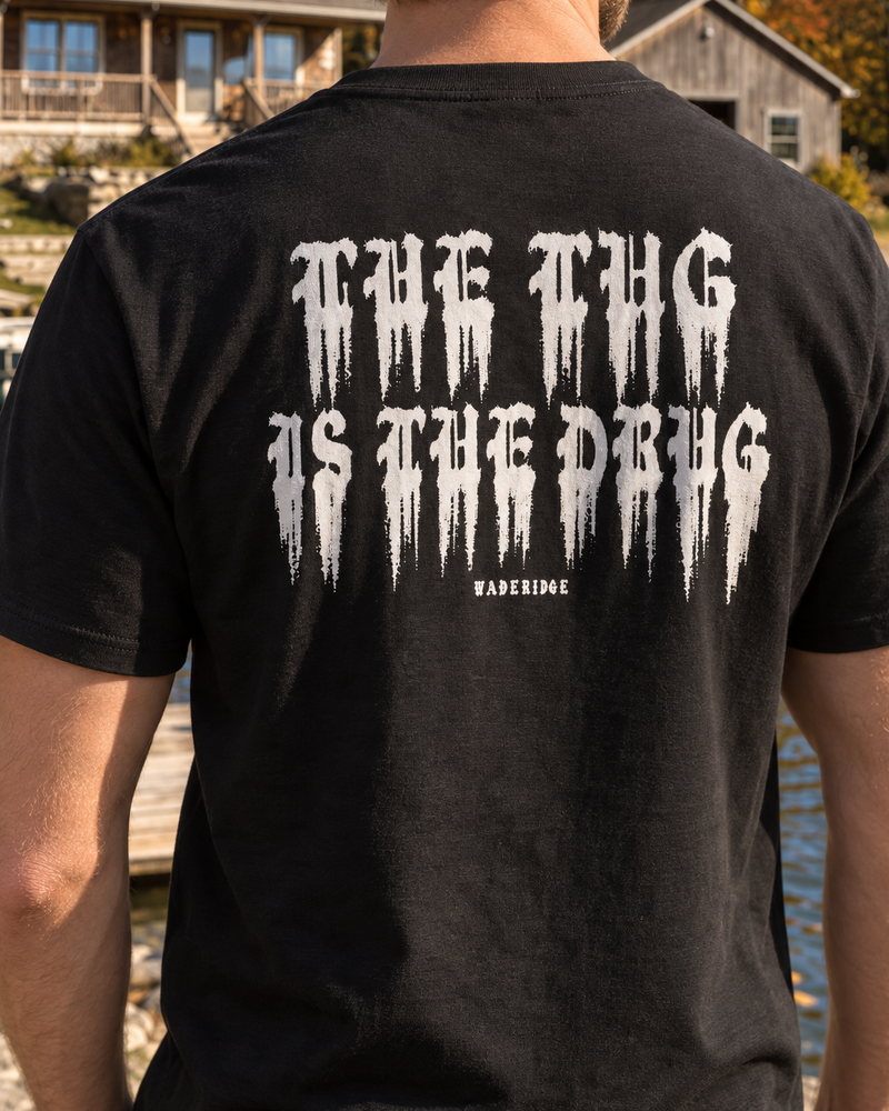 tee model black angle
