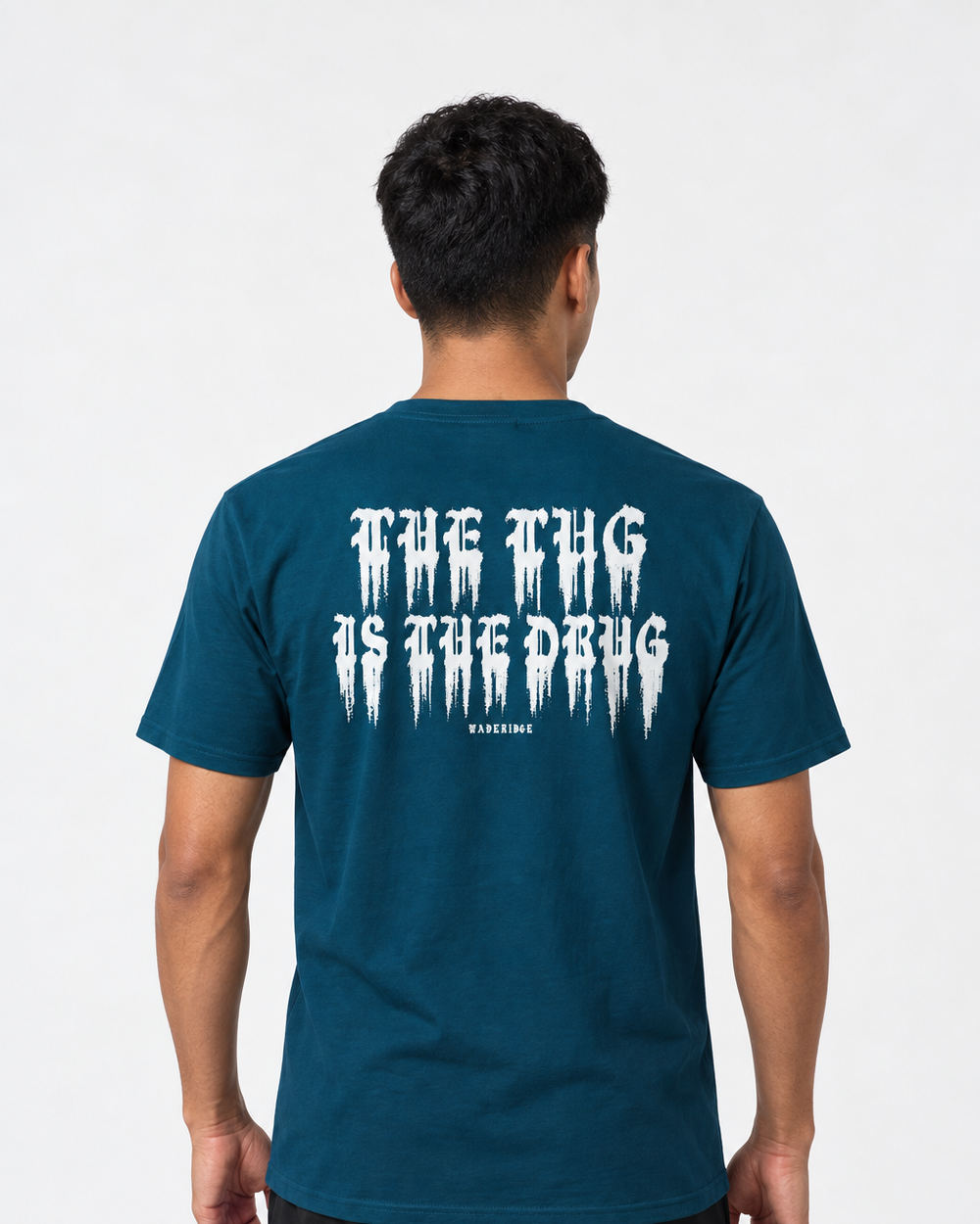 tee model midnight-navy front