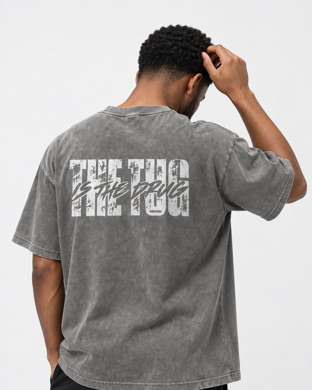washed model grey front
