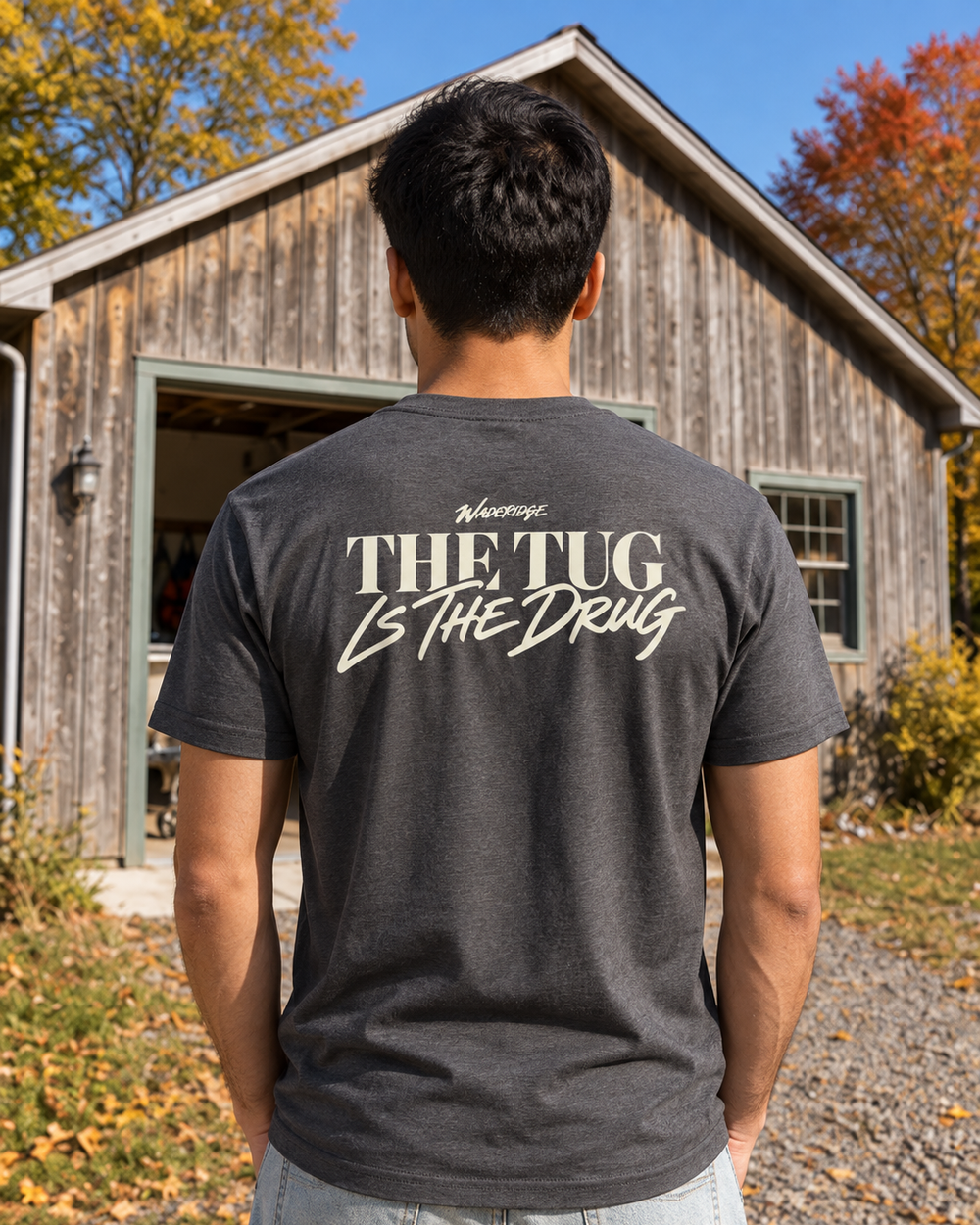 tee model darkheather front