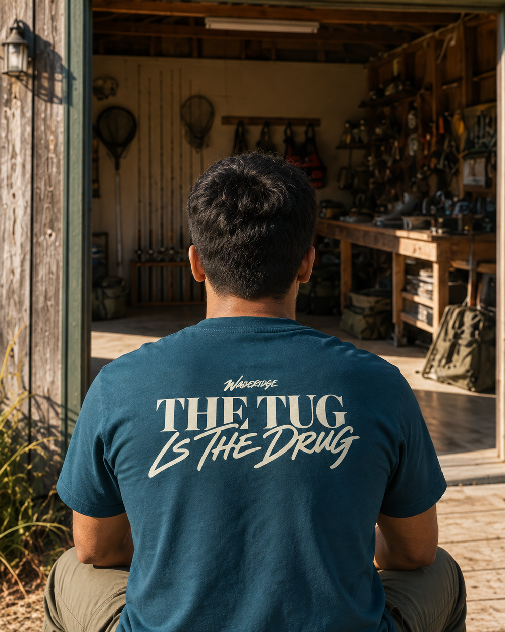 tee model midnight-navy front
