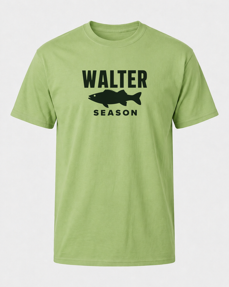Walter Season Bold tee — kiwi, front